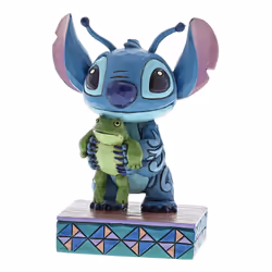 Enesco Figurine Stitch e una rana - Disney Traditions - Vue supplémentaire 2