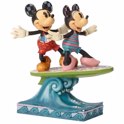 Figurine Disney - ENESCO - Minnie et Mickey Surf