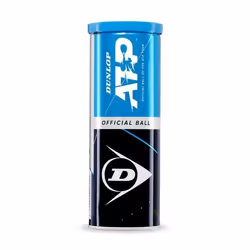 Lot de 3 balles de tennis Dunlop atp - TU