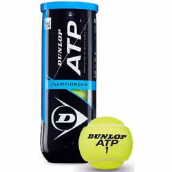 Tube de 3 balles de tennis Dunlop ATP Championship