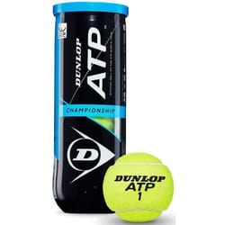 Tube de 3 balles de tennis Dunlop ATP Championship