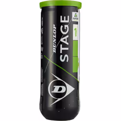 Tube de 3 balles de tennis Dunlop Stage