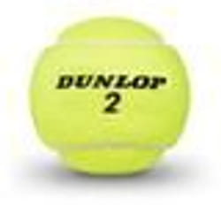 Lot de 2 tubes de 4 balles de tennis Dunlop australian open - TU
