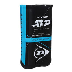 Lot de 2 tubes de 4 balles de tennis Dunlop atp championship