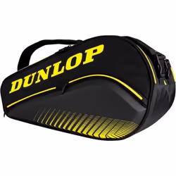 Sac de padel - DUNLOP - PALETERO ELITE Black/Yellow Mieres