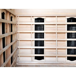 Cabine de sauna luxe infrarouge 3/4 places NARVIK, Concept Usine