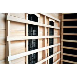 Cabine de sauna luxe infrarouge 2 places NARVIK, Concept Usine