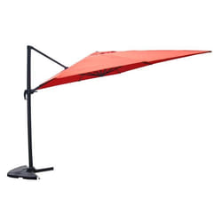 Parasol déporté et rotatif 3 x 4 m terracotta CESARE, Concept Usine