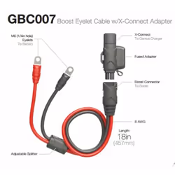 NOCO Câble d'extension 50cm Eyelet/X-Connect