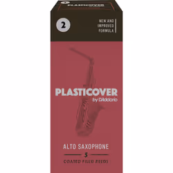 D'Addario Plasticover Alto Saxophone 2.0, Roseau limé, Saxophone alto, Rotin, Plastique, 5 pièce(s), Boîte