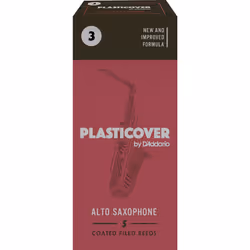 D'Addario Plasticover Alto Saxophone 3.0, Roseau limé, Saxophone alto, Rotin, Plastique, 5 pièce(s), Boîte