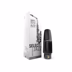 Rico Design MJS-D7M, Plastique, Noir, Alto Saxophone, États-Unis