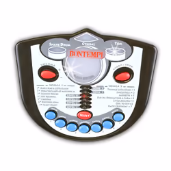Bontempi Drum Set with Electronic Rhythm Tutor and stool