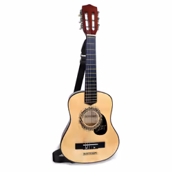 Bontempi Guitare En Bois 75 Cm Avec Sacoche Et Bandoulière
