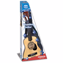 Bontempi 21 7531 guitare Guitare acoustique Classique 6 cordes Noir, Bois