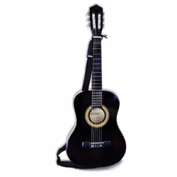 Bontempi 22 9210, Instrument de musique jouet, Guitare, 6 an(s), 1,33 kg, Noir