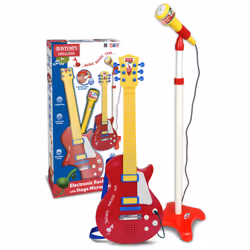 Bontempi Rock Guitar with stand microphone