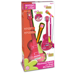 Bontempi Rock Guitar with stand microphone