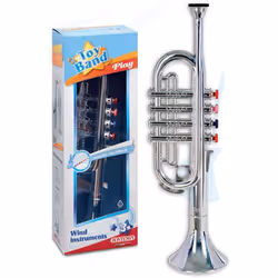 Bontempi 32 3831, Instrument de musique jouet, Trompette, 3 an(s), Multicolore