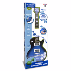 Bontempi Electronic Rock Guitar with Wireless connection, Jouet musical, Guitare, 5 an(s), AA, Multicolore