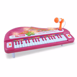 Bontempi 10 2071, Instrument de musique jouet, Piano, 3 an(s), AA, 567 g, Rose