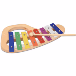 Bontempi 56 0820, Instrument de musique jouet, Métallophone, 3 an(s), 365 g, Multicolore