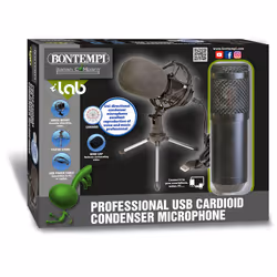 Bontempi 41 8020 microphone Noir Microphone de studio - Vue supplémentaire 2