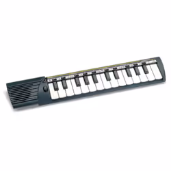 Bontempi Concertino, Instrument de musique jouet, Clavier MIDI, AA, 262 g, Noir, Blanc