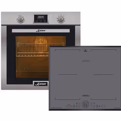 Kaiser Four Set EH 6323 + KCT 6730 FIG Autonome Inox Four électrique+plaque de cuisson à induction 60 cm