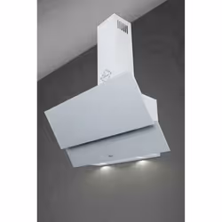 Hotte murale GURARI GCH 268 WH 6 Prime+filtre à charbon Hotte aspirante design 60 cm verre blanc1000m³/h+filtre à charbon