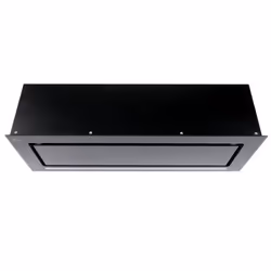 GURARI GCH E 217 BL 90 PRIME+filtre à charbon Hotte aspirante 90 cm en noir 1000m³/h+filtre à charbon