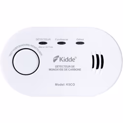 Détecteur de monoxyde de carbone K5CO garanti 7 ans - Kidde
