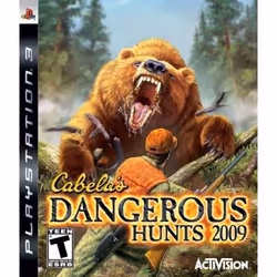 Activision Cabela's Dangerous Hunts 2009, PS3, PlayStation 3, T (Teen)