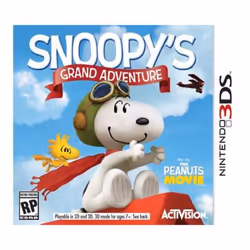 Activision Snoopys Grand Adventure, Nintendo 3DS