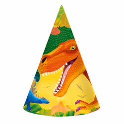 Amscan 259766, Chapeau de fête, Multicolore, Soirée à thème, 177 mm, 8 pièce(s)