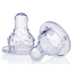 Nuby ID0024 tétine de biberon Silicone Rond Débit variable
