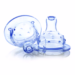 Nuby Tétine anti-goutte et anti-colique pour biberon à col large – 4m+