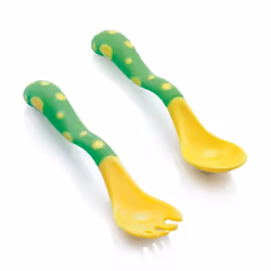 Nuby Couverts d'apprentissage érgonomiques