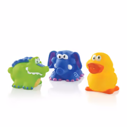 Nuby ID6022, Animal de bain, Garçon/Fille, 0,3 an(s), Multicolore