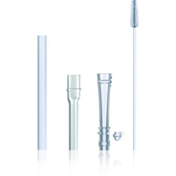 Nuby Set de remplacement paille pour Flip-It™ – 12m+