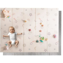 Tapis dÉveil Réversible - NUBY - 200 x 150 x 1 cm - Arc-en-Ciel