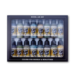 Vallejo 71.193 peinture acrylique 17 ml Bleu, Marron, Vert, Gris, Violet, Jaune Bouteille