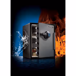 MASTER LOCK Coffre-fort scurit combinaison lectronique - format XXL