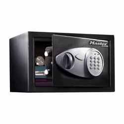 MASTER LOCK Coffre-fort combinaison lectronique - format M, Noir, Gris, Verrouillage à combinaison, Acier, 350 mm, 270 mm, 22 ...