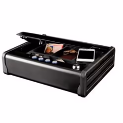 MASTER LOCK MLD08E coffre-fort Acier inoxydable Noir