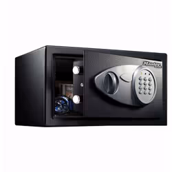 MASTER LOCK Coffre-fort combinaison lectronique - format M, Noir, Gris, Verrouillage à combinaison, Acier, 290 mm, 264 mm, 19 ...