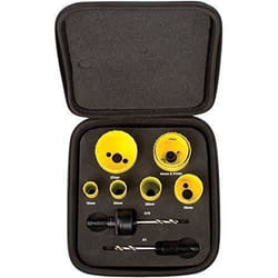 Starrett rapide Bi-métal pour scie-cloche de plombiers et Arbors 2 7 pièces - KFC07021