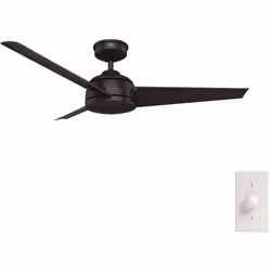 Ventilateur de Plafond - HUNTER FAN - Trimaran - 132 cm - Résistant à la corrosion - Commande murale