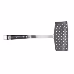 Charcoal Companion Fish, Spatule, Noir, Argent, Acier inoxydable, 482,6 mm, 219,1 mm