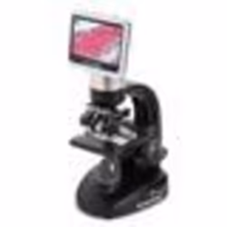 Celestron Tetraview, Microscope numérique, Noir, Argent, LCD, 10,9 cm (4.3"), SD, SDHC, 1600x
